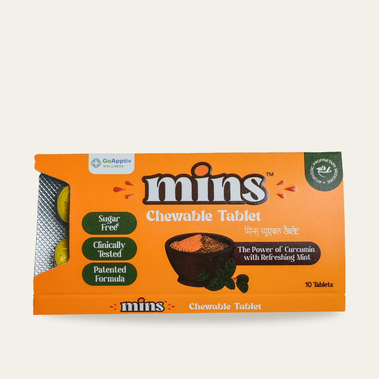 Mins 10 Tabs